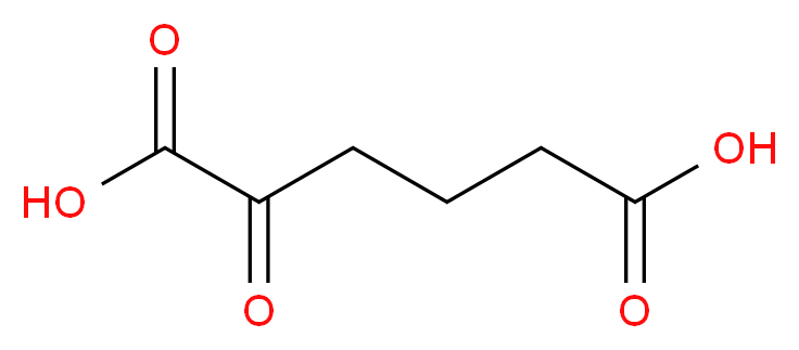 2-oxohexanedioic acid_分子结构_CAS_3184-35-8