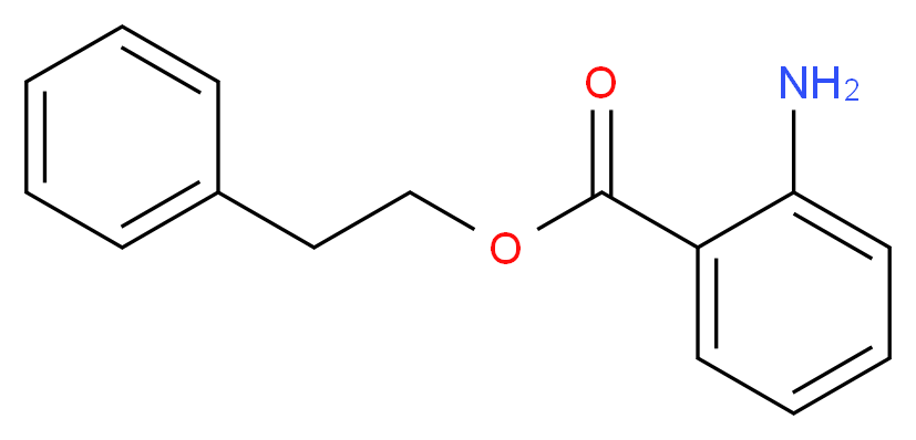 &beta;-PHENYLETHYL ANTHRANILATE_分子结构_CAS_133-18-6)