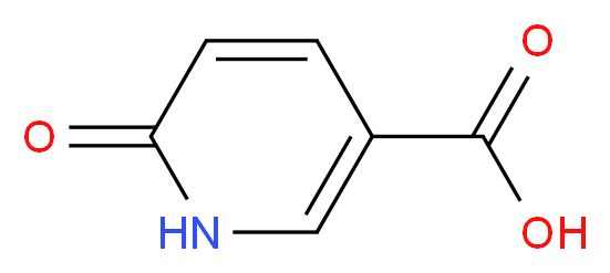 6-Hydroxynicotinic acid_分子结构_CAS_5006-66-6)