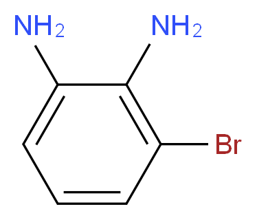 3-Bromobenzene-1,2-diamine_分子结构_CAS_1575-36-6)