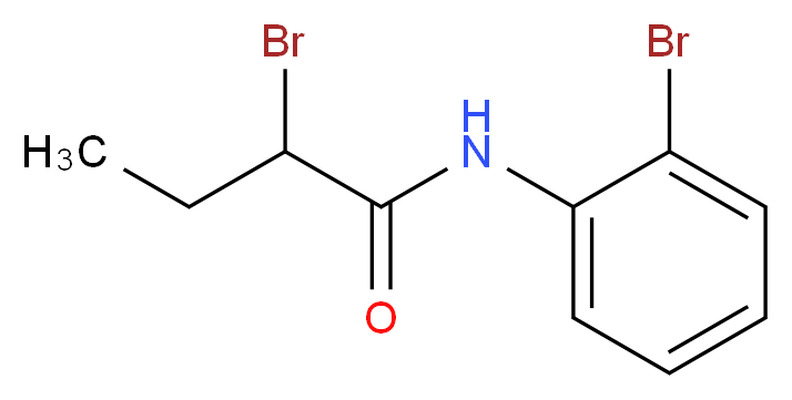 2-Bromo-N-(2-bromophenyl)butanamide_分子结构_CAS_)