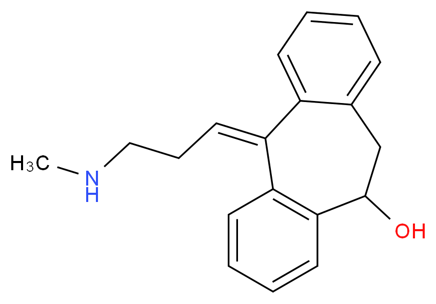 cis-10-Hydroxy Nortriptyline_分子结构_CAS_47132-19-4)