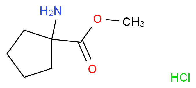 Cycloeucine methyl ester hydrochloride_分子结构_CAS_60421-23-0)