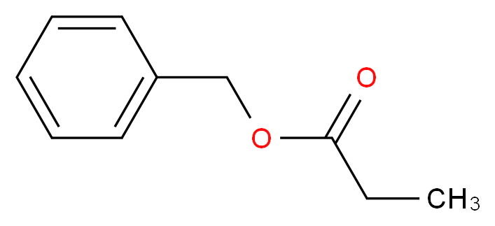 BENZYL PROPIONATE_分子结构_CAS_122-63-4)