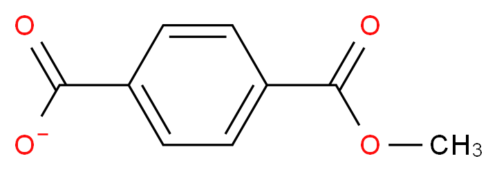 4-(methoxycarbonyl)benzoate_分子结构_CAS_1679-64-7