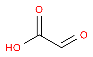 GLYOXYLIC ACID CRYS.._分子结构_CAS_)