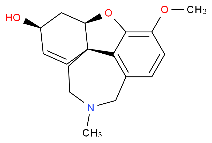 (1R,12R,14S)-9-methoxy-4-methyl-11-oxa-4-azatetracyclo[8.6.1.0<sup>1</sup>,<sup>1</sup><sup>2</sup>.0<sup>6</sup>,<sup>1</sup><sup>7</sup>]heptadeca-6(17),7,9,15-tetraen-14-ol_分子结构_CAS_60384-53-4