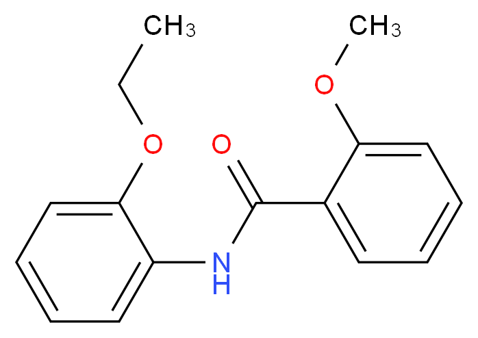 N-(2-ethoxyphenyl)-2-methoxybenzamide_分子结构_CAS_306279-65-2