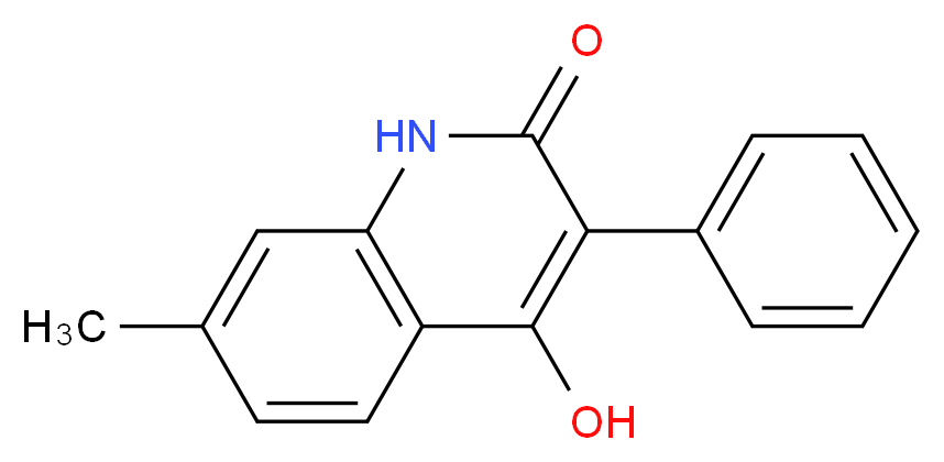 4-Hydroxy-7-methyl-3-phenyl-1H-quinolin-2-one_分子结构_CAS_83609-87-4)