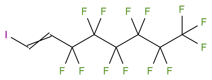 1H,2H-Perfluoro-1-iodooct-1-ene_分子结构_CAS_150223-14-6)