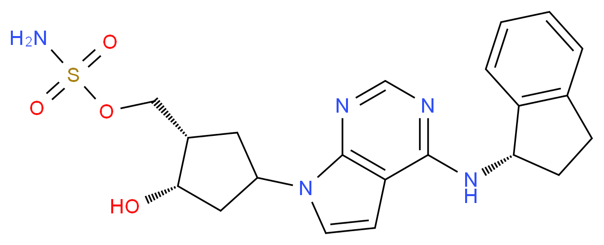 MLN4924_分子结构_CAS_905579-51-3)