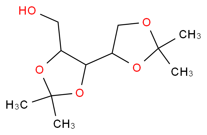 2,3:4,5-Di-O-isopropylidene-D-arabinitol_分子结构_CAS_19139-74-3)