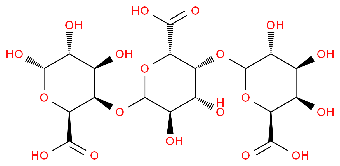 Pectic acid_分子结构_CAS_9046-40-6)