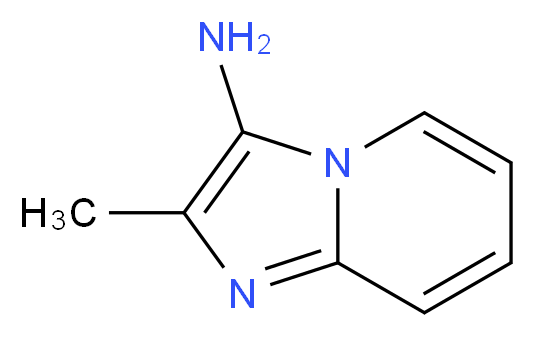 2-methylimidazo[1,2-{a}]pyridin-3-amine_分子结构_CAS_)