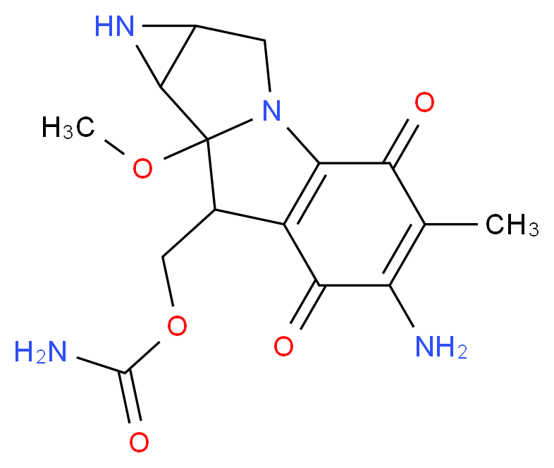 CAS_50-07-7 molecular structure