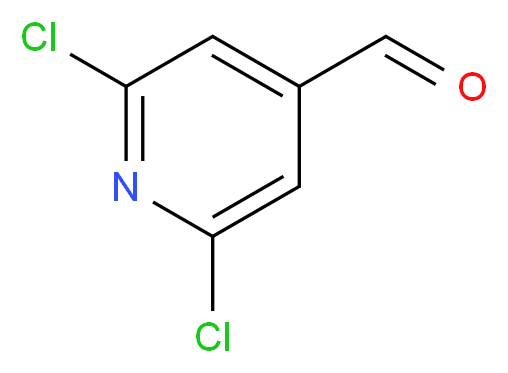 2,6-二氯吡啶-4-甲醛_分子结构_CAS_113293-70-2)