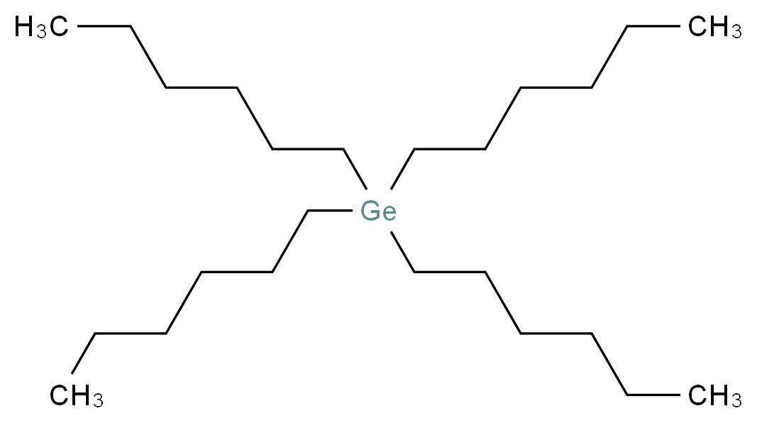 tetrahexylgermane_分子结构_CAS_4828-44-8
