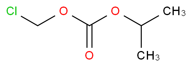 Chloromethyl isopropyl carbonate_分子结构_CAS_35180-01-9)