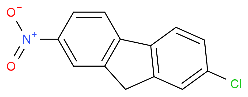 2-氯-7-硝基芴_分子结构_CAS_6939-05-5)