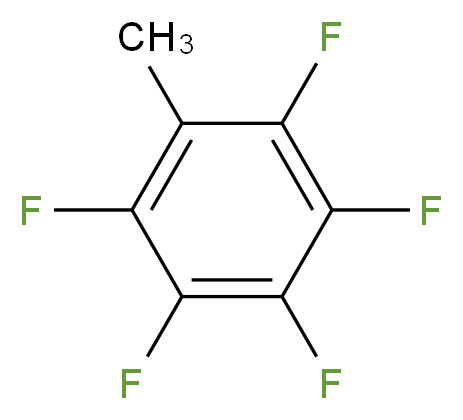 1,2,3,4,5-pentafluoro-6-methylbenzene_分子结构_CAS_)