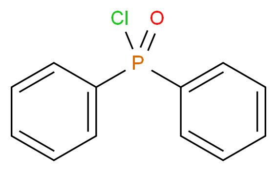 二苯基次膦酰氯_分子结构_CAS_1499-21-4)