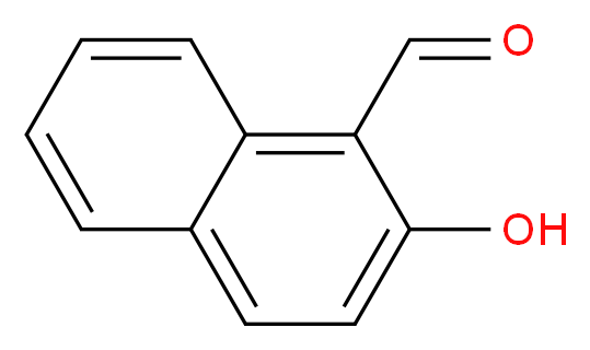 2-hydroxynaphthalene-1-carbaldehyde_分子结构_CAS_708-06-5