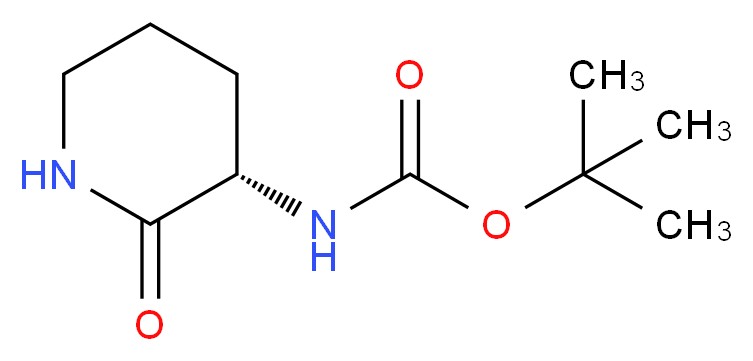 (S)-tert-butyl 2-oxopiperidin-3-ylcarbamate_分子结构_CAS_92235-39-7)