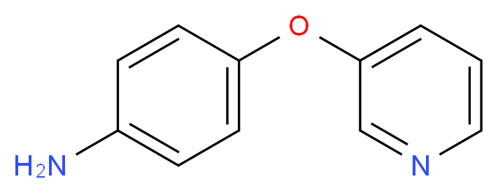 4-(Pyridin-3-yloxy)aniline_分子结构_CAS_80650-45-9)