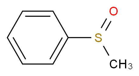 methanesulfinylbenzene_分子结构_CAS_1193-82-4