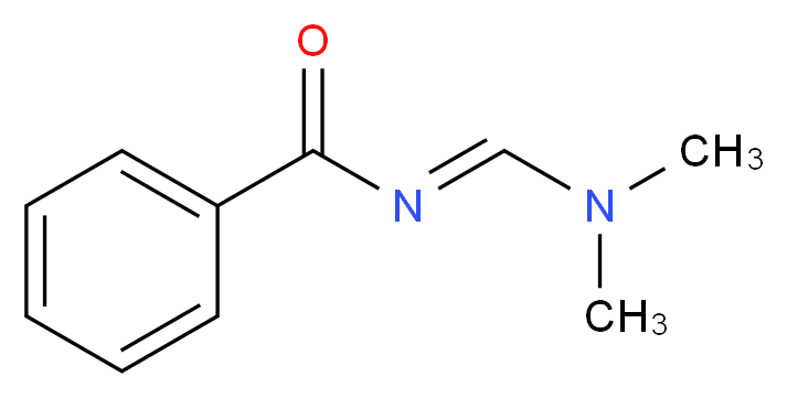 N-[(1E)-(dimethylamino)methylidene]benzamide_分子结构_CAS_41876-75-9