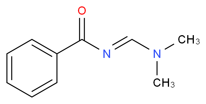 N-[1-Dimethylaminomethylidene]benzamide_分子结构_CAS_41876-75-9)