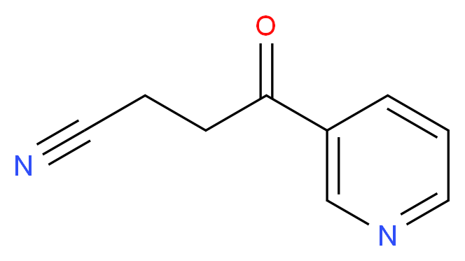 4-oxo-4-pyridin-3-ylbutanenitrile_分子结构_CAS_36740-10-0)