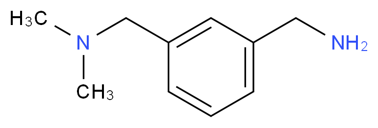 1-[3-(aminomethyl)phenyl]-N,N-dimethylmethanamine_分子结构_CAS_246258-97-9)