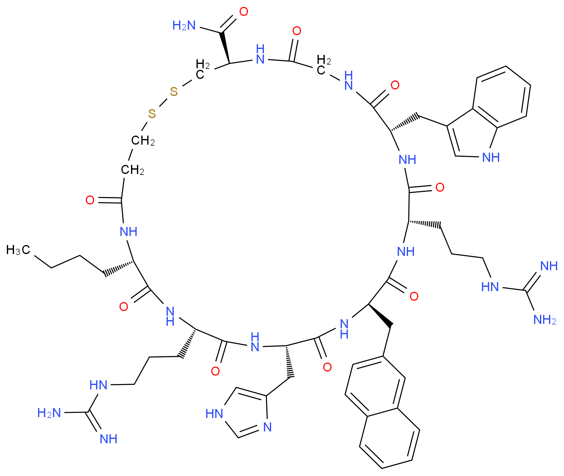 CAS_ 分子结构