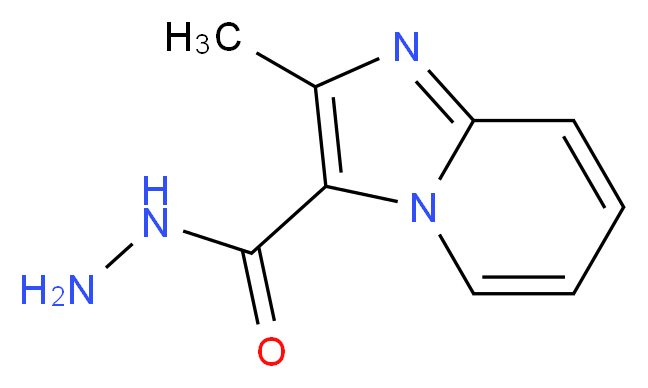 2-Methylimidazo[1,2-a]pyridine-3-carbohydrazide_分子结构_CAS_)