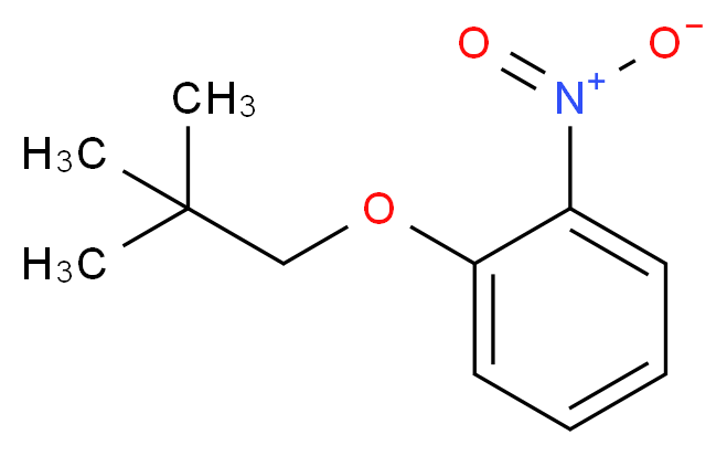 1-(Neopentyloxy)-2-nitrobenzene_分子结构_CAS_210694-00-1)