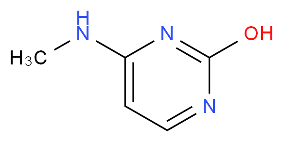 4-(Methylamino)-2-pyrimidinol_分子结构_CAS_)