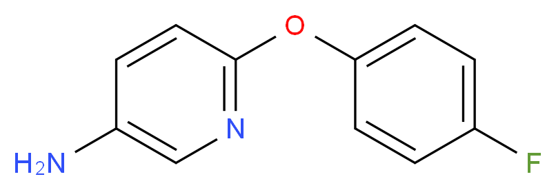 6-(4-fluorophenoxy)-3-pyridinamine_分子结构_CAS_143071-78-7)