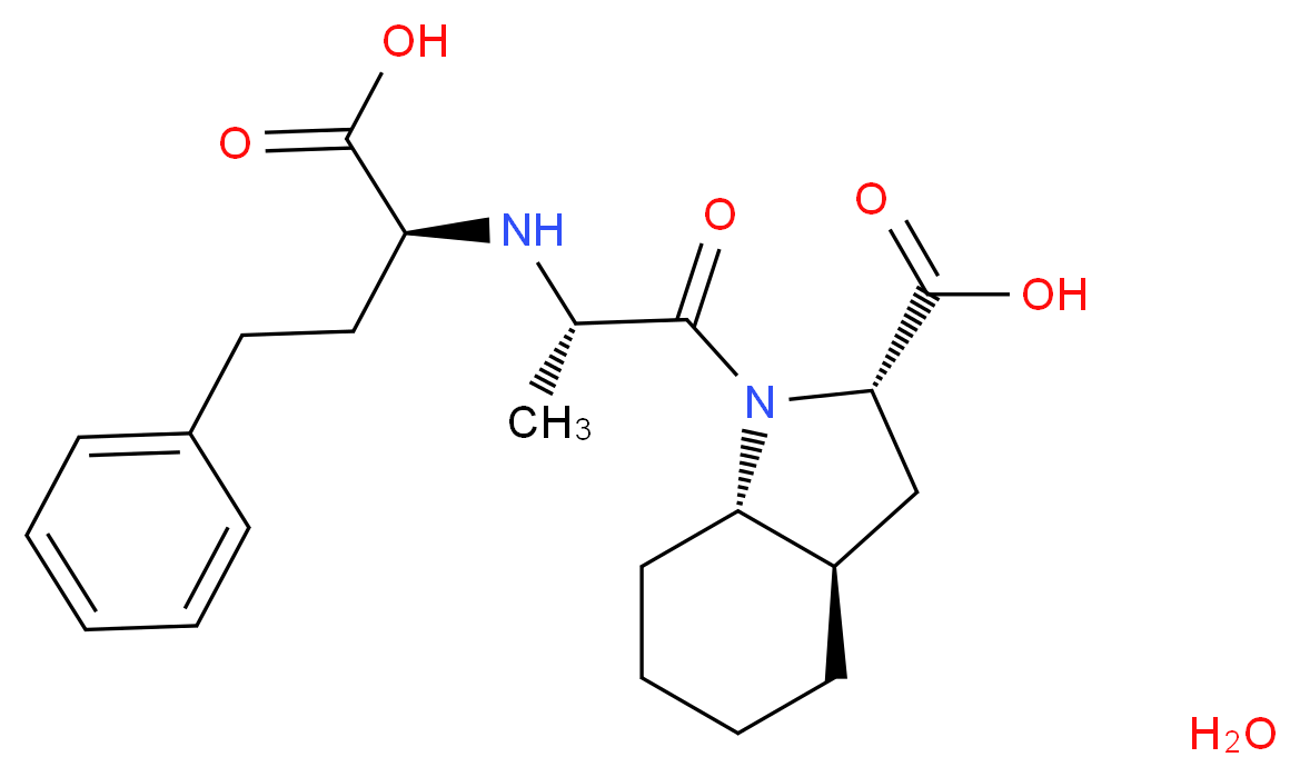 Trandolaprilat Monohydrate_分子结构_CAS_951393-55-8)