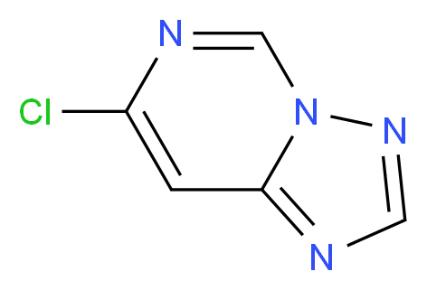 7-Chloro[1,2,4]triazolo[1,5-c]pyrimidine_分子结构_CAS_1159811-23-0)