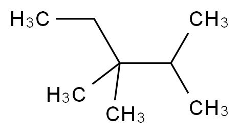 2,3,3-trimethylpentane_分子结构_CAS_560-21-4