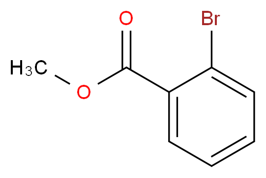 methyl 2-bromobenzoate_分子结构_CAS_610-94-6