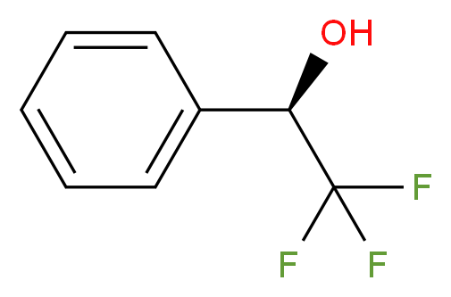 (R)-(-)-α-(三氟甲基)苄醇_分子结构_CAS_10531-50-7)