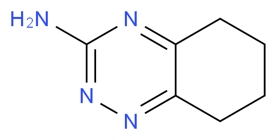 5,6,7,8-tetrahydro-1,2,4-benzotriazin-3-amine_分子结构_CAS_94103-64-7