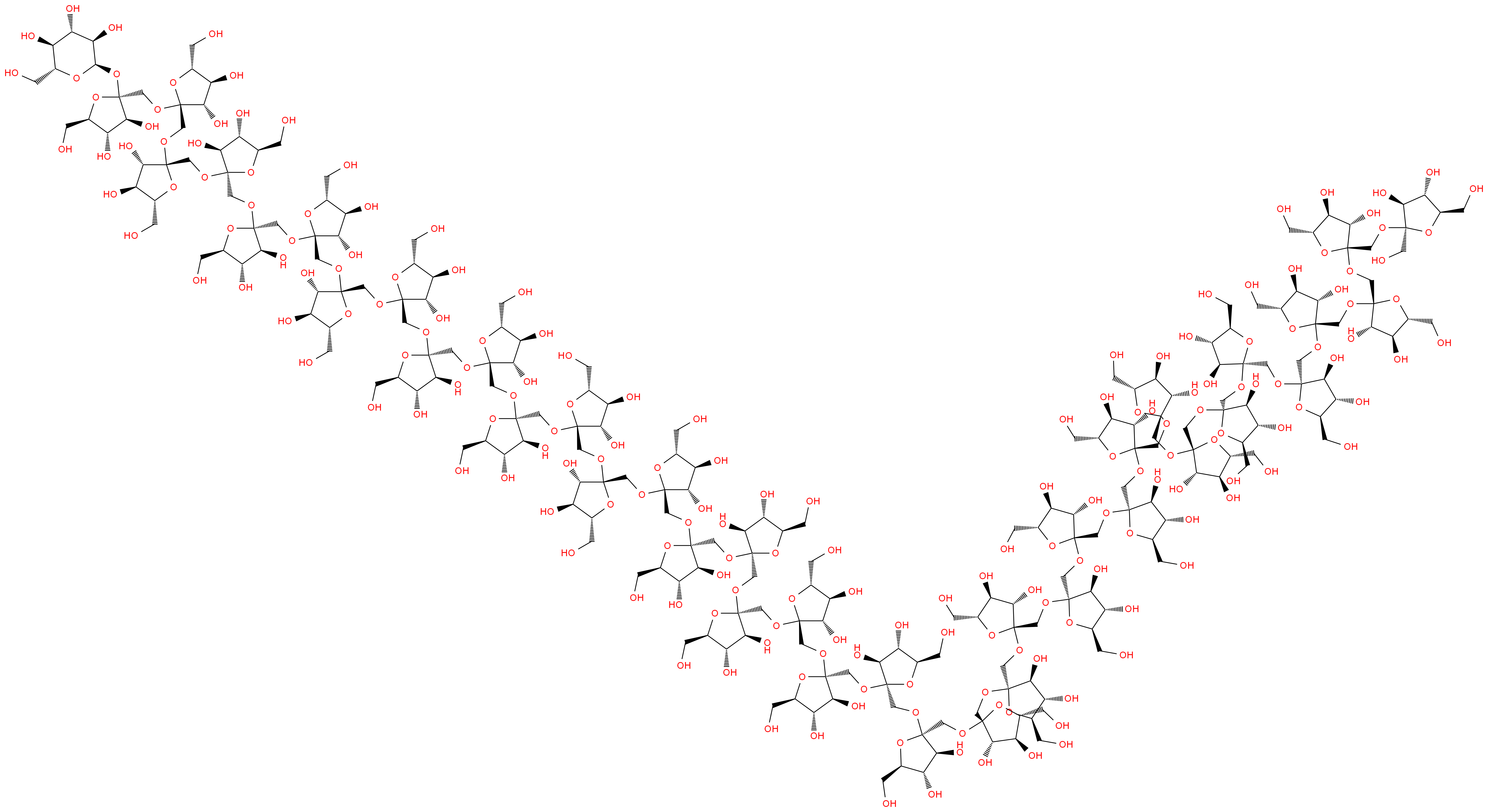 Inulin_分子结构_CAS_9005-80-5)