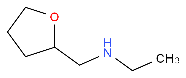 N-(Tetrahydro-2-furanylmethyl)-1-ethanamine_分子结构_CAS_7179-86-4)
