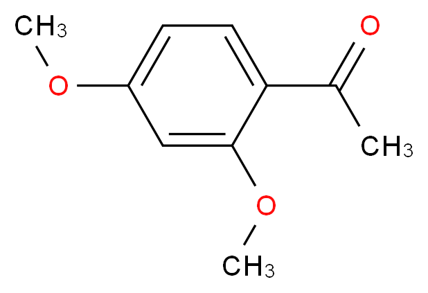 2′,4′-二甲氧基苯乙酮_分子结构_CAS_829-20-9)