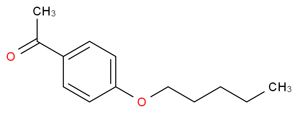 1-[4-(pentyloxy)phenyl]ethan-1-one_分子结构_CAS_5467-56-1
