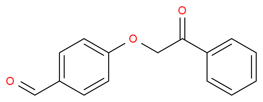 4-(2-Oxo-2-phenylethoxy)benzaldehyde_分子结构_CAS_139484-40-5)