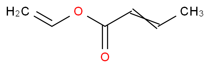 ethenyl but-2-enoate_分子结构_CAS_14861-06-4